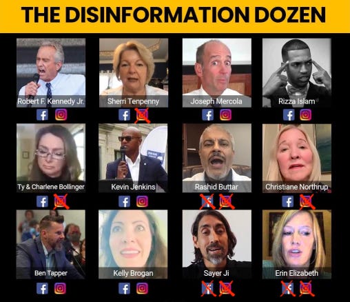 It's Not Just the Disinformation Dozen - VAXOPEDIA It's Not Just the Disinformation Dozen - VAXOPEDIA