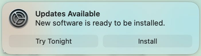 How can I stop the 'Updates Available' no… - Apple Community