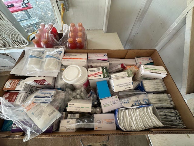 A box full of medical supplies
AI-generated content may be incorrect. A box full of medical supplies
AI-generated content may be incorrect.