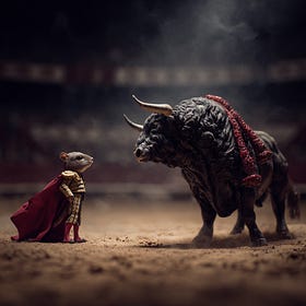 The 🐿️ has a beef