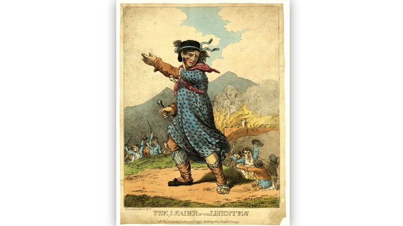 Understanding the Luddites in the age of AI