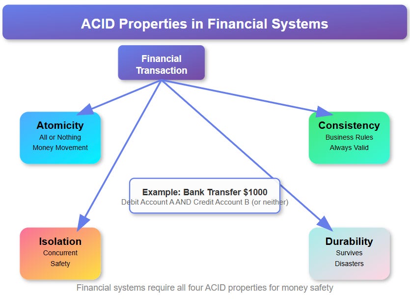Financial System Design: ACID and Beyond - by sdr