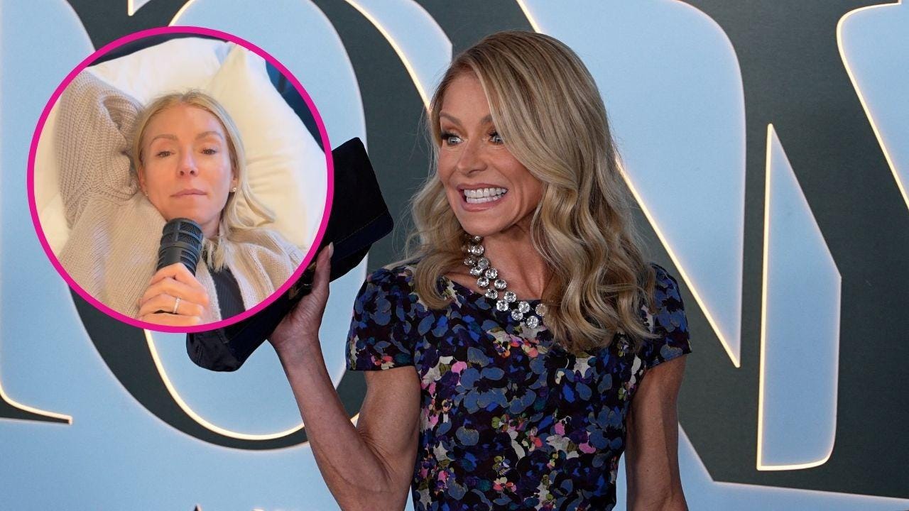 Image of Kelly Ripa shared the video to her podcasts official Instagram account. Image of Kelly Ripa shared the video to her podcasts official Instagram account.