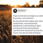 A Trauma-Informed Posture