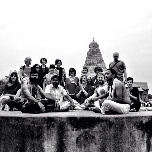 Beautifully photo bombed by locals in this incredible city 