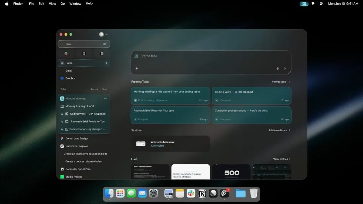 Perplexity Personnal Computer