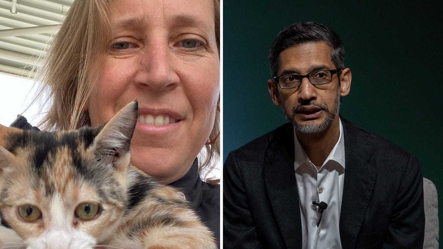 Former YouTube CEO Susan Wojcicki dies after cancer battle, Sundar Pichai  leads tributes: 'Unbelievably saddened' | Trending - Hindustan Times