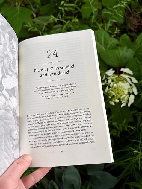 A few of Raulston's horticultural lectures that are included in the book.