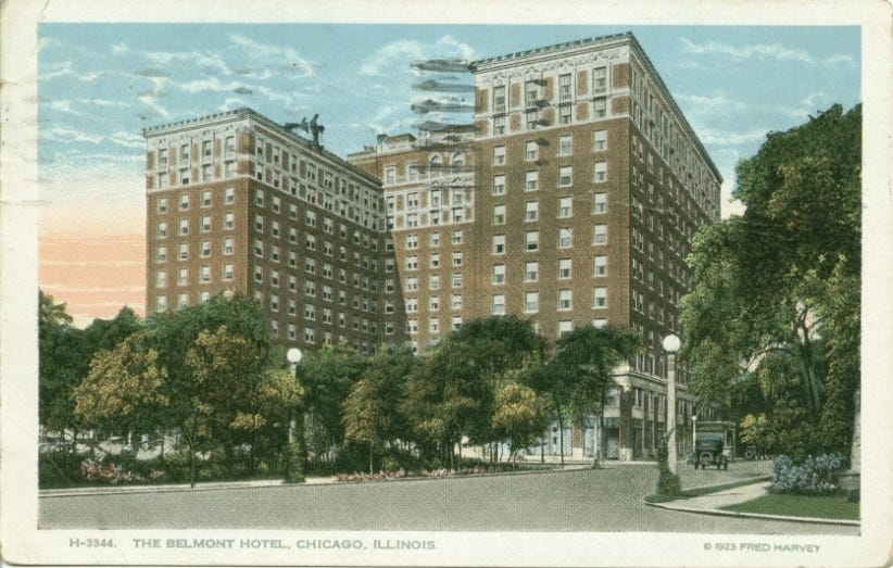 Hotels – A-B – Chicago History In Postcards