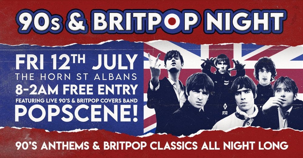 90's & Britpop Night - The Horn