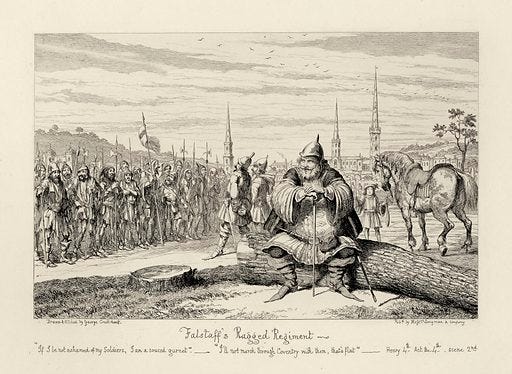 The Life of Sir John Falstaff … free public domain image | Look and Learn