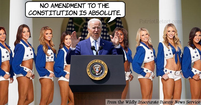 Biden EO to Limit 19th Amendment to Hotties with Nice-Smelling Hair