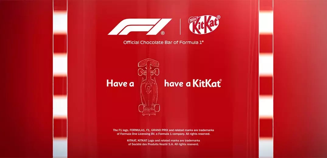 KitKat &amp; Formula 1