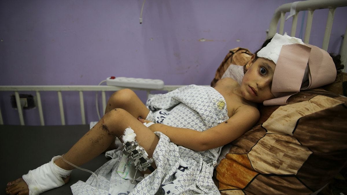 A curse to be a parent in Gaza': Inside the region where more than 3,600  children have been killed | Euronews