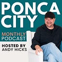 Logo for Ponca City Monthly Podcast