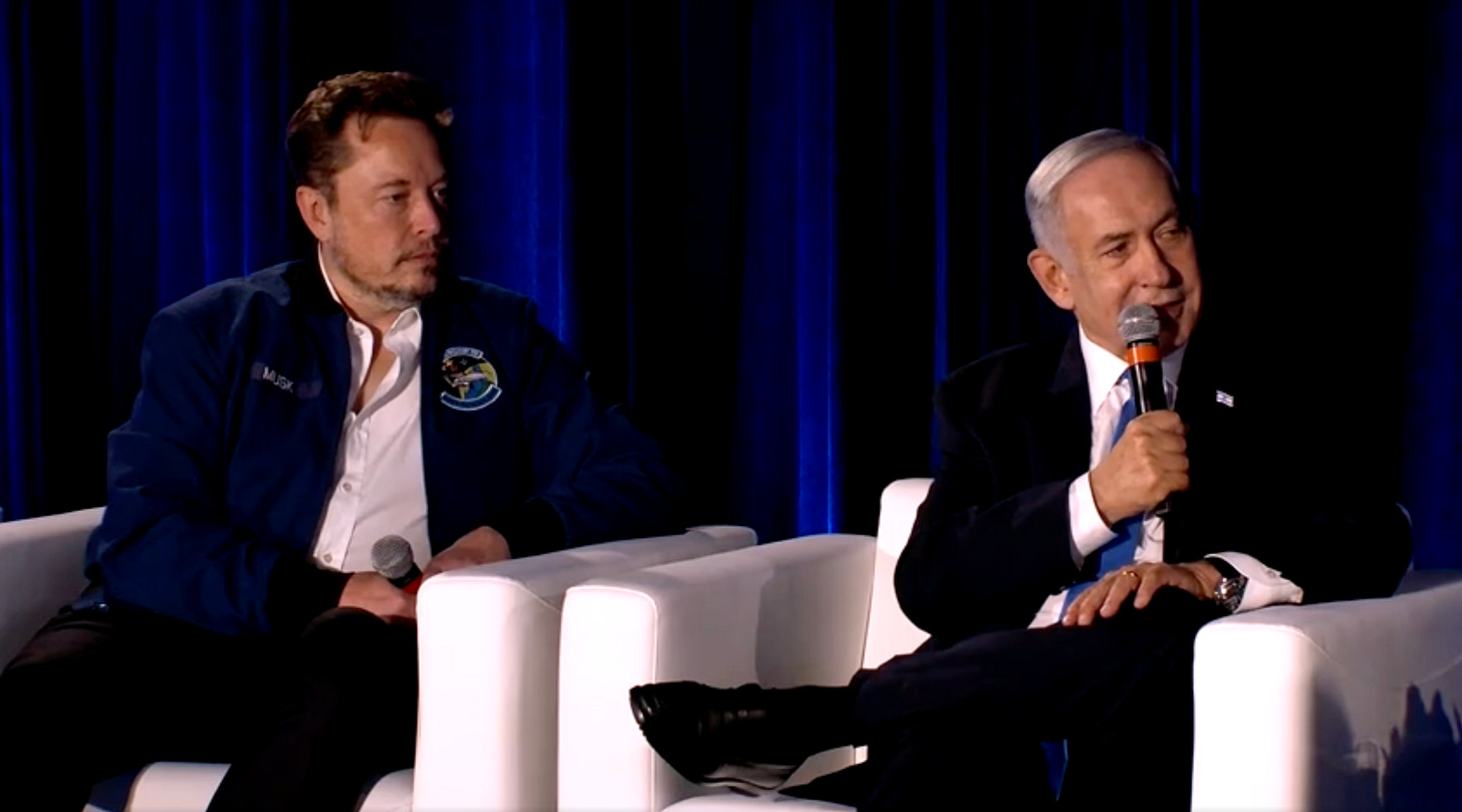 Netanyahu and Elon Musk talk antisemitism, judicial reform during friendly  chat streamed on X - Jewish Telegraphic Agency Netanyahu and Elon Musk talk antisemitism, judicial reform during friendly  chat streamed on X - Jewish Telegraphic Agency