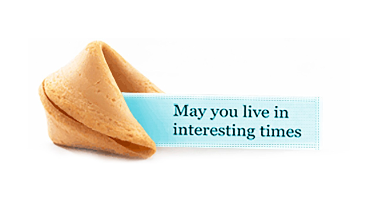 MAY YOU LIVE IN INTERESTING TIMES Why digital will never replace the power  of shared experiences