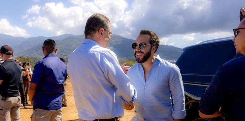 Chaves y Bukele colocan primera piedra de cárcel de máxima seguridad en Costa Rica Chaves y Bukele colocan primera piedra de cárcel de máxima seguridad en Costa Rica