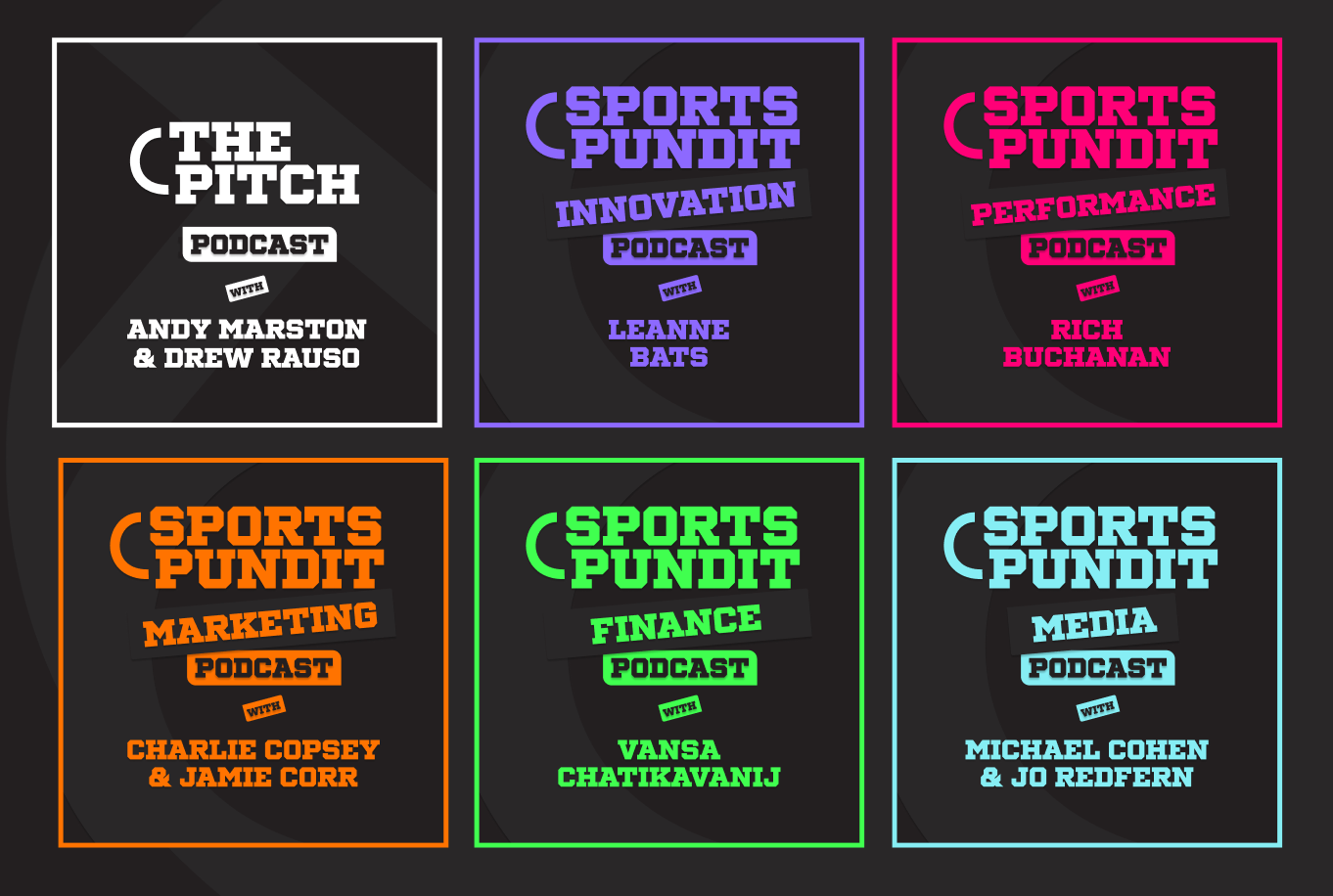 Sports Pundit Launches Global Podcast Network: For Sports Execs, By Sports  Execs 🎙️