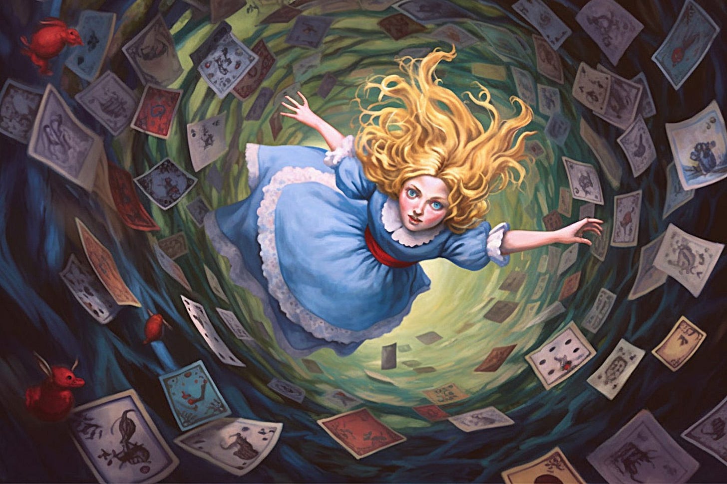 Alice by Alice In Wonderland Artwork, Dark - otemoto