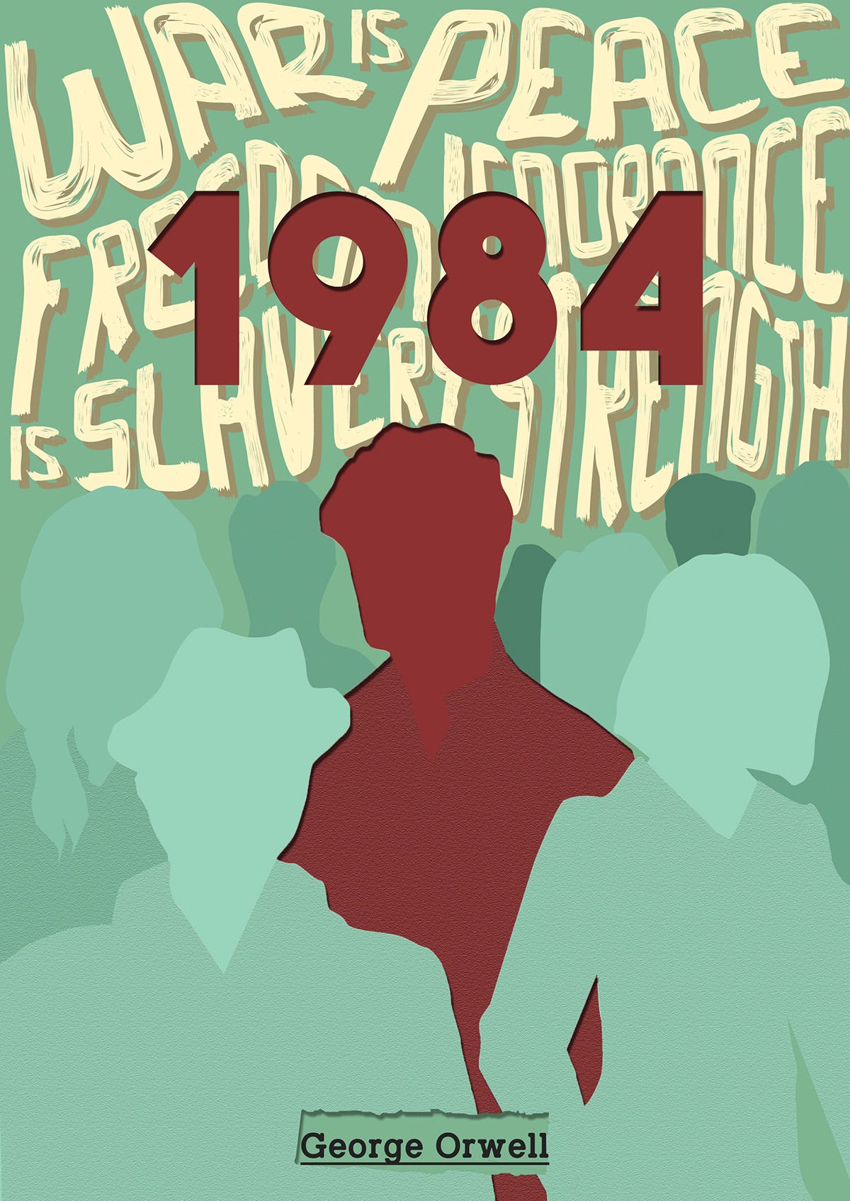 1984 (alternate book cover) on Behance