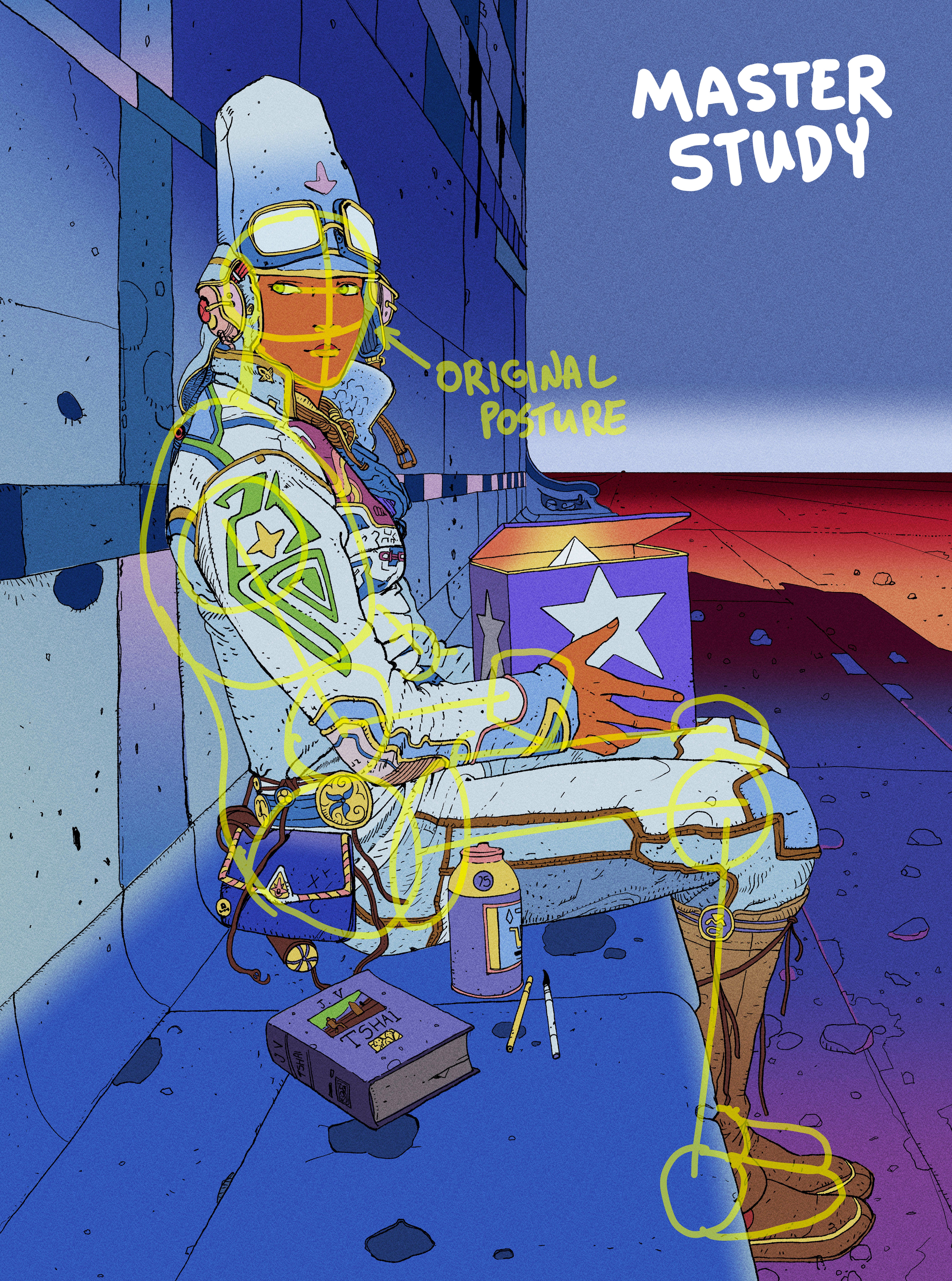 Moebius : A Retrospective メビウス Moebius Starwatcher Master Study - a Retrospective