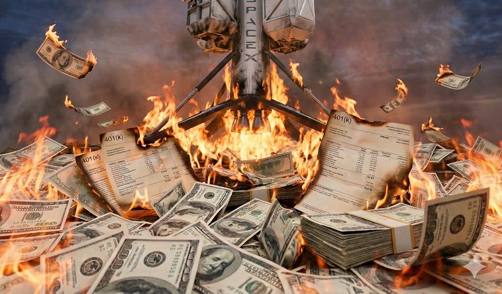 The Largest IPO in History Is Engineered to Spend Your Retirement Savings. You Don't Get a Vote.