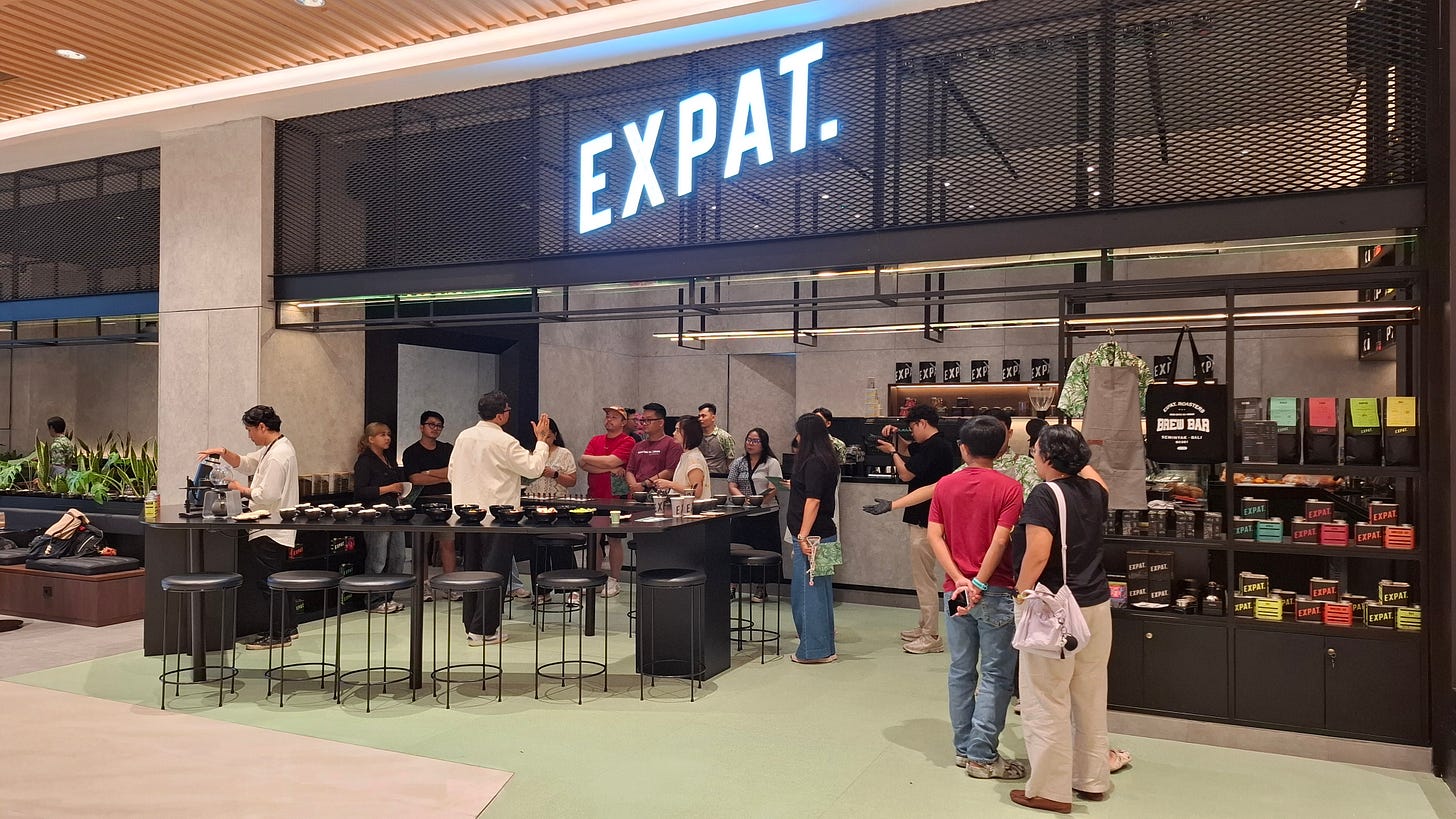 People enjoying coffee together at a modern café in Indonesia, reflecting Southeast Asia’s growing coffee culture and lifestyle trends.