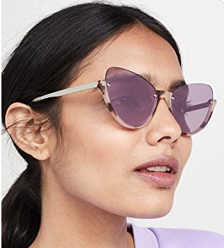 Narrow Pilot Cat Eye Sunglasses Narrow Pilot Cat Eye Sunglasses