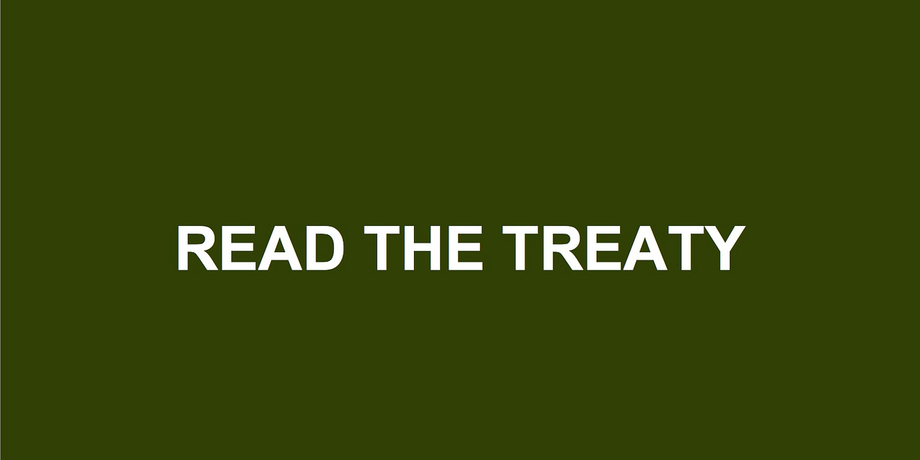 READ THE TREATY