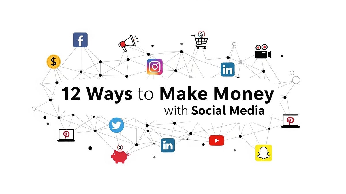 12 Ways to Make Money with Social Media