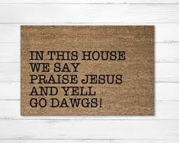 Dawgs Mat, Custom Door Mat, UGA Mat ...