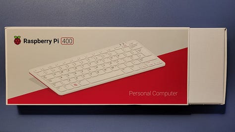 Images showing stages of unboxing