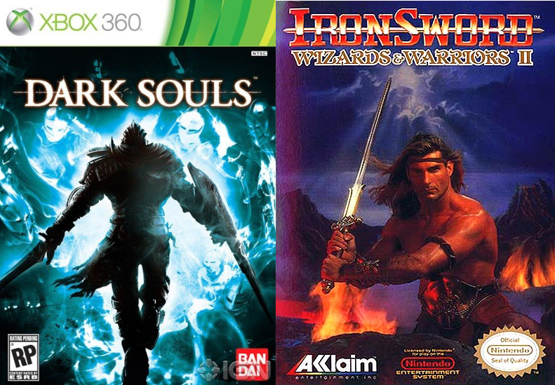 Dark Souls: It's Like an NES Game! - by James Margaris
