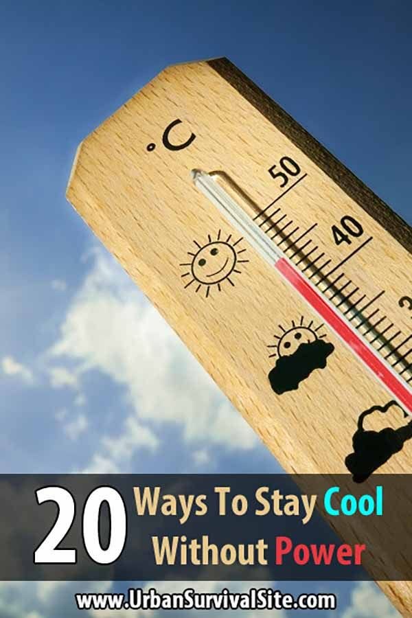 20 Ways to Stay Cool Without Power