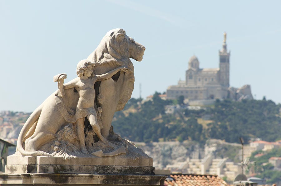 Marseille-Saint-Charles statue, France Photograph by Jeffrey ...