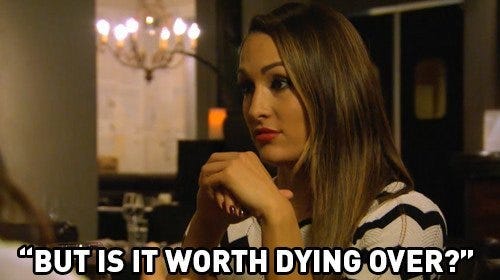 nikki brie talk to eva marie about breast implant risk on total divas 2015 nikki brie talk to eva marie about breast implant risk on total divas 2015