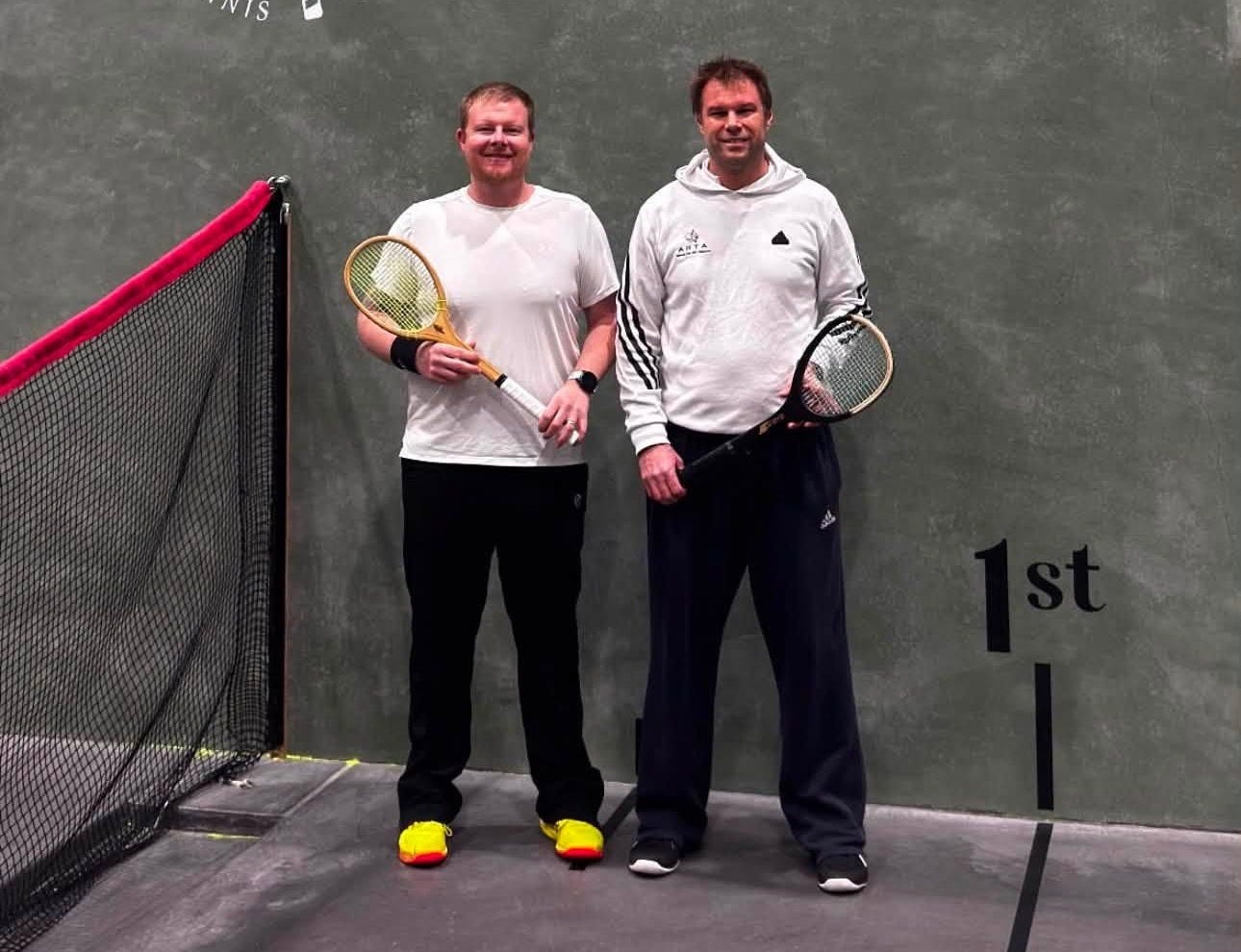 May be an image of tennis player and text that says "NSW Open Singles Championship Final Kieran Booth SSNUYS def. REAL 1913 2025 EN Chris Chapman TENNIS TENNIS 6/1 6/16/4 6/4" May be an image of tennis player and text that says "NSW Open Singles Championship Final Kieran Booth SSNUYS def. REAL 1913 2025 EN Chris Chapman TENNIS TENNIS 6/1 6/16/4 6/4"