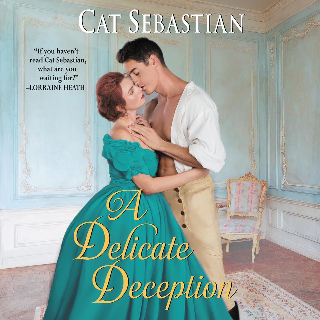 View audiobook of A Delicate Deception by Cat Sebastian