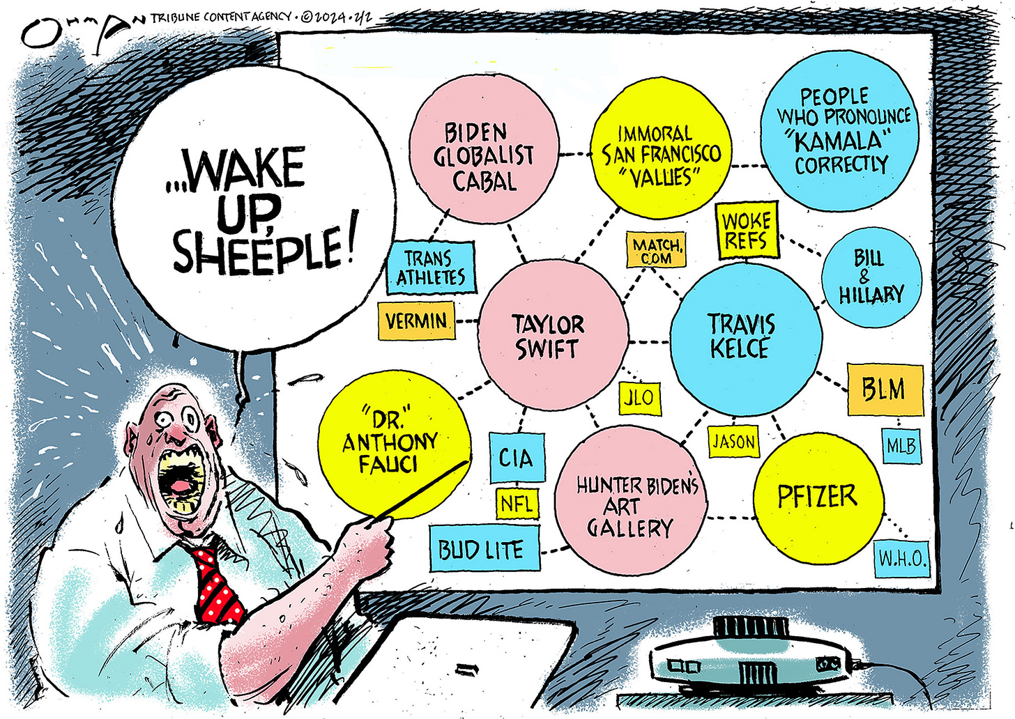 5 conspiracy-laden cartoons about Taylor Swift | The Week