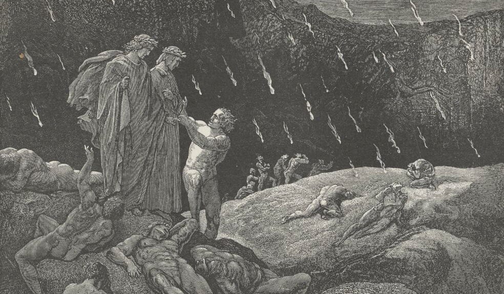 Recapping Dante: Canto 15, or How to Talk to Your Teacher When You Chance Upon Him in Hell by Alexander Aciman Recapping Dante: Canto 15, or How to Talk to Your Teacher When You Chance Upon Him in Hell by Alexander Aciman