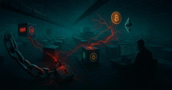 Largest supply chain attack in history targets crypto users through compromised JavaScript packages Largest supply chain attack in history targets crypto users through compromised JavaScript packages