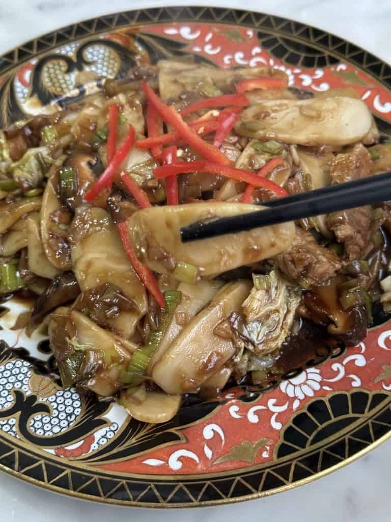 Hokkien Stir Fried New Year Rice Cakes Pek Keh