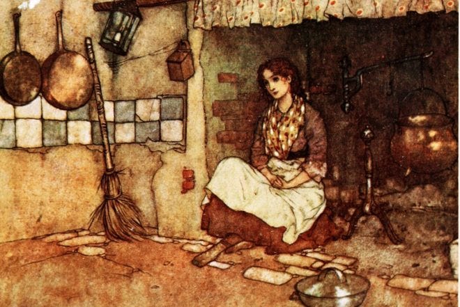 French Tale - Cinderella - Cendrillon & Translation & Audio Pronunciation  🧚🏼‍♂️