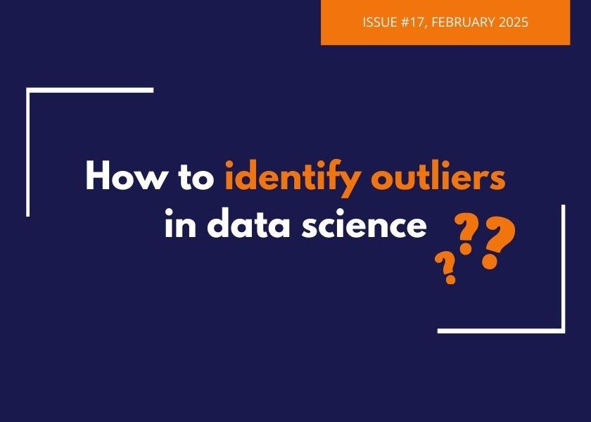 How to identify outliers in data science?