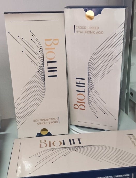 BioLift Ácido Hialurônico Reticulado + Lidocaína(USO PROFISSIONAL e com  cadastro)