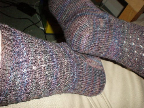 Honey Badger Knitted Socks Honey Badger Knitted Socks