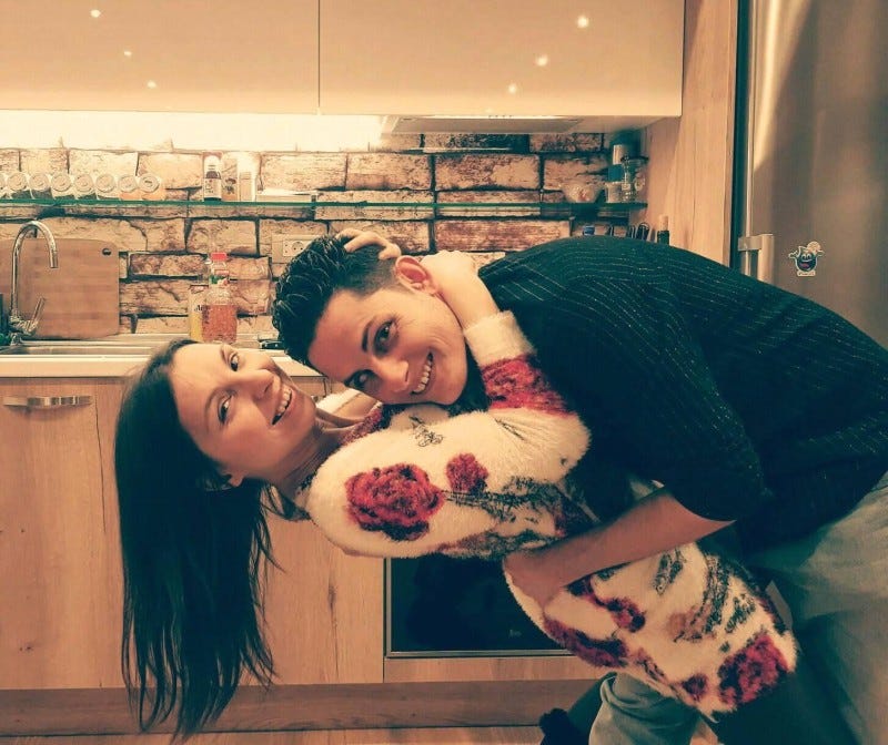 My wife and I My wife