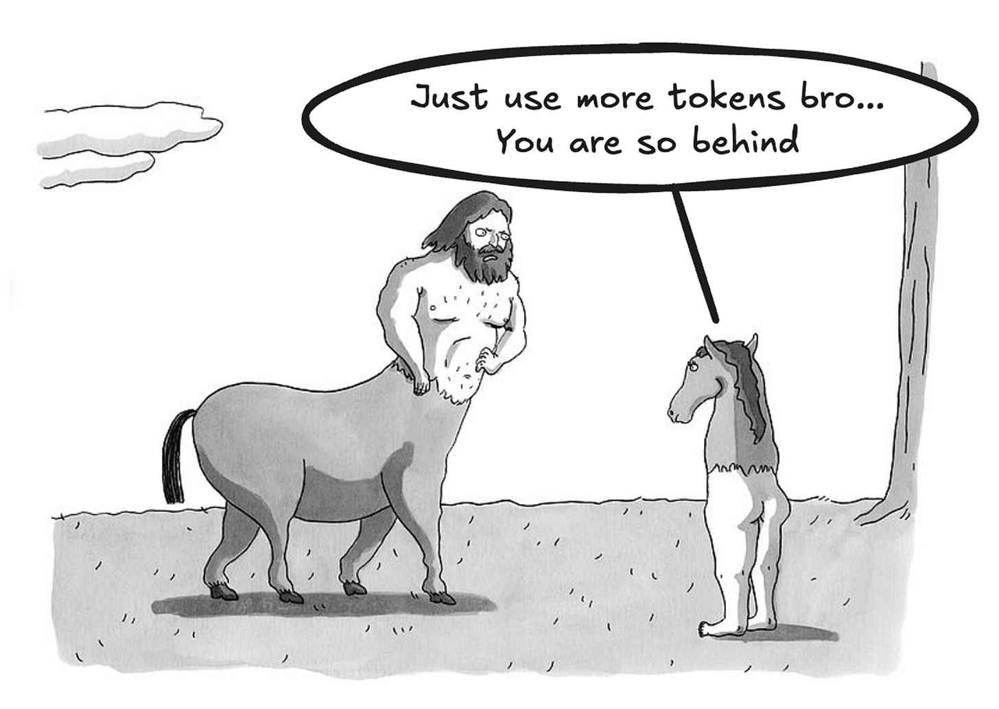 Reverse centaur