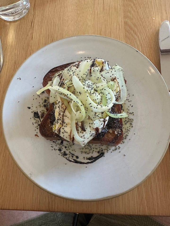A few of my dishes at The Preacher's Son